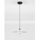 Sandy Black White Steel & Acrylic LED G9 1x5 Watt 100-240 Volt IP20 bulb excluded D: 30 H: 220 cm 