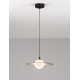 Sandy Black White Steel & Acrylic LED G9 1x5 Watt 100-240 Volt IP20 bulb excluded D: 30 H: 220 cm 