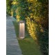 Gray Concrete & Aluminium LED 5 Watt 365Lm 3000K 220-240 Volt IP65 L: 12 W: 12 H: 53 cm 