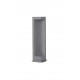 Gray Concrete & Aluminium LED 5 Watt 365Lm 3000K 220-240 Volt IP65 L: 12 W: 12 H: 53 cm 