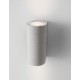 White Sandstone Glass Diffuser LED GU10 2x7 Watt IP65 100-240 Volt Bulb Excluded Light Up & Down D: 8.6 W: 10 H: 18 cm 