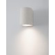 White Sandstone Glass Diffuser LED GU10 1x7 Watt IP65 100-240 Volt Bulb Excluded Light Down D: 8.6 W: 10 H: 12 cm 