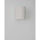 White Sandstone Glass Diffuser LED GU10 1x7 Watt IP65 100-240 Volt Bulb Excluded Light Down D: 8.6 W: 10 H: 12 cm 