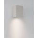 White Sandstone Glass Diffuser LED GU10 1x7 Watt IP65 100-240 Volt Bulb Excluded Light Down L: 8.6 W: 10 H: 12 cm 