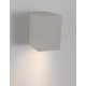White Sandstone Glass Diffuser LED GU10 1x7 Watt IP65 100-240 Volt Bulb Excluded Light Down L: 8.6 W: 10 H: 12 cm 
