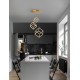 Pendant Light Yellow Bronze Dim 110W 3000K 8250lm D55.5 H150 