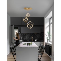 Pendant Light Yellow Bronze Dim 110W 3000K 8250lm D55.5 H150 
