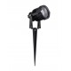 Sandy Black Aluminium LED 10 Watt 220-240 Volt 697Lm 2700K IP65 D: 6.5 H: 11 cm 