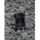 Sandy Black Aluminium LED 10 Watt 220-240 Volt 697Lm 2700K IP65 D: 6.5 H: 11 cm 