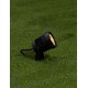 Sandy Black Aluminium LED 13 Watt 220-240 Volt 1160Lm 2700K IP65 D: 8 H: 14 cm 