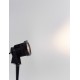 Sandy Black Aluminium LED 13 Watt 220-240 Volt 1160Lm 2700K IP65 D: 8 H: 14 cm 