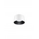 Sandy White & Black Aluminium & Steel LED 24 Watt 220-240Volt 1268Lm 3000K IP20 D: 35 H: 22 cm 