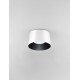 Sandy White & Black Aluminium & Steel LED 24 Watt 220-240Volt 1268Lm 3000K IP20 D: 35 H: 22 cm 