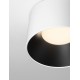 Sandy White & Black Aluminium & Steel LED 24 Watt 220-240Volt 1268Lm 3000K IP20 D: 35 H: 22 cm 