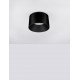 Sandy Black Aluminium & Steel LED 24 Watt 220-240Volt 1268Lm 3000K IP20 D: 35 H: 22 cm 