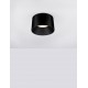 Sandy Black Aluminium & Steel LED 24 Watt 220-240Volt 1268Lm 3000K IP20 D: 35 H: 22 cm 