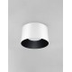 Sandy White & Black Aluminium & Steel LED 35 Watt 220-240Volt 2080Lm 3000K IP20 D: 50 H: 30 cm 