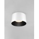 Sandy White & Black Aluminium & Steel LED 35 Watt 220-240Volt 2080Lm 3000K IP20 D: 50 H: 30 cm 