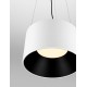 Sandy White & Black Aluminium & Steel LED 24 Watt 220-240Volt 1268Lm 3000K IP20 D: 35 H: 210 cm 