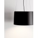 Sandy Black Aluminium & Steel LED 24 Watt 220-240Volt 1268Lm 3000K IP20 D: 35 H: 210cm 