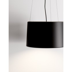Sandy Black Aluminium & Steel LED 24 Watt 220-240Volt 1268Lm 3000K IP20 D: 35 H: 210cm 