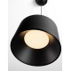 Sandy Black Aluminium & Steel LED 24 Watt 220-240Volt 1268Lm 3000K IP20 D: 35 H: 210cm 