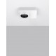 White Aluminium & Steel Fingerprint Resistant Paint LED 9 Watt 220-240 Volt 717Lm 3000K IP20 L: 14 W: 11 H: 5 cm 