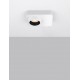 White Aluminium & Steel Fingerprint Resistant Paint LED 9 Watt 220-240 Volt 717Lm 3000K IP20 L: 14 W: 11 H: 5 cm 