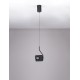 Touch Dimmable Black Aluminium & Steel Fingerprint Resistant Paint LED 9 Watt 220-240 Volt 717Lm 3000K IP20 L: 14 W: 11 H: 2