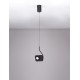 Touch Dimmable Black Aluminium & Steel Fingerprint Resistant Paint LED 9 Watt 220-240 Volt 717Lm 3000K IP20 L: 14 W: 11 H: 2