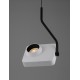 Touch Dimmable White Aluminium & Steel Fingerprint Resistant Paint LED 9 Watt 220-240 Volt 717Lm 3000K IP20 L: 14 W: 11 H: 2