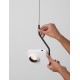 Touch Dimmable White Aluminium & Steel Fingerprint Resistant Paint LED 9 Watt 220-240 Volt 717Lm 3000K IP20 L: 14 W: 11 H: 2