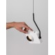Touch Dimmable White Aluminium & Steel Fingerprint Resistant Paint LED 9 Watt 220-240 Volt 717Lm 3000K IP20 L: 14 W: 11 H: 2