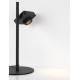 Touch Dimmable Black Aluminium & Steel Fingerprint Resistant Paint LED 9 Watt 220-240 Volt 717Lm 3000K IP20 L: 27 W: 22 H: 4