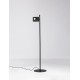 Touch Dimmable Black Aluminium & Steel Fingerprint Resistant Paint LED 9 Watt 220-240 Volt 717Lm 3000K IP20 D: 30 W: 30 H: 1