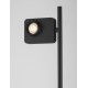 Touch Dimmable Black Aluminium & Steel Fingerprint Resistant Paint LED 9 Watt 220-240 Volt 717Lm 3000K IP20 D: 30 W: 30 H: 1