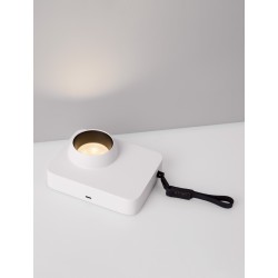Touch Dimmable White Aluminium & Steel Fingerprint Resistant Paint LED 3 Watt 5 Volt 65 Lm 3000K IP20 L: 14 W: 11 H: 5 cm 