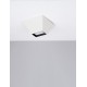 Sandy White Aluminium & Steel LED 9 Watt 220-240Volt 444Lm 3000K IP20 L: 15 W: 15 H: 6.5 cm 