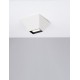 Sandy White Aluminium & Steel LED 9 Watt 220-240Volt 444Lm 3000K IP20 L: 15 W: 15 H: 6.5 cm 