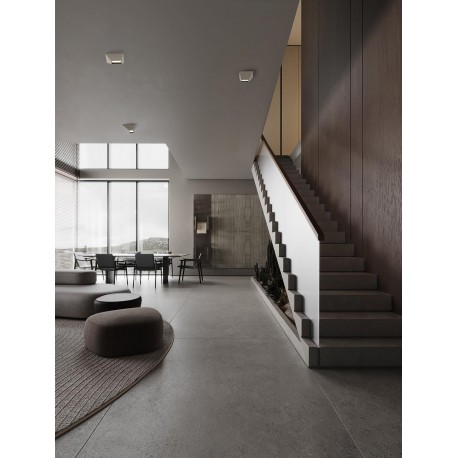 Sandy Beige Aluminium & Steel LED 9 Watt 220-240Volt 444Lm 3000K IP20 L: 15 W: 15 H: 6.5 cm 