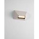 Sandy Beige Aluminium & Steel LED 9 Watt 220-240Volt 444Lm 3000K IP20 L: 15 W: 15 H: 6.5 cm 