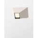 Sandy Beige Aluminium & Steel LED 9 Watt 220-240Volt 444Lm 3000K IP20 L: 15 W: 15 H: 6.5 cm 