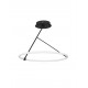 Semi-flush lamp Sand Black 27W Dimmable D60 H 46 