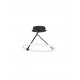 Semi-flush lamp Sand Black 19W Non Dimmable D40 H28 