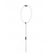 Wall lamp Sand Black 19W Non Dimmable D40 