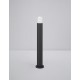 Sandy Black Aluminium Clear & White Acrylic 8 Watt 937Lm 3000K 220-240 Volt IP65 Beam Angle 120 O IP65 D: 9 H: 80 cm 