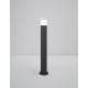 Sandy Black Aluminium Clear & White Acrylic 8 Watt 937Lm 3000K 220-240 Volt IP65 Beam Angle 120 O IP65 D: 9 H: 80 cm 
