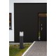 Sandy Black Aluminium Clear & White Acrylic LED 8 Watt 937Lm 3000K 220-240 Volt IP65 Beam Angle 120 O IP65 D: 9 H: 40 cm 