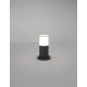 Sandy Black Aluminium Clear & White Acrylic LED 8 Watt 937Lm 3000K 220-240 Volt IP65 Beam Angle 120O IP65 D: 9 H: 20 cm 