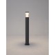 Sandy Black Aluminium Silver Aluminium & Clear Acrylic LED 8 Watt 937Lm 3000K 220-240 Volt Beam Angle 120O IP65 D: 9 H: 83 cm 